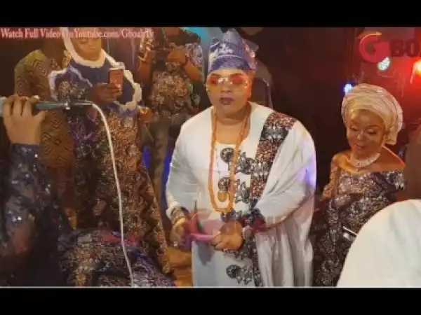 Video: Doris Simeon & Her Royal Highness Dances Their Heart Out And Sprays Money On Yomi Fabiyi And Bisola Oke